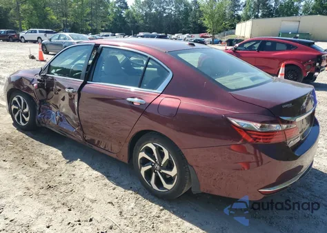 2016 Honda Accord Exl из США, поврежденный, VIN 1HGCR2F87GA018951